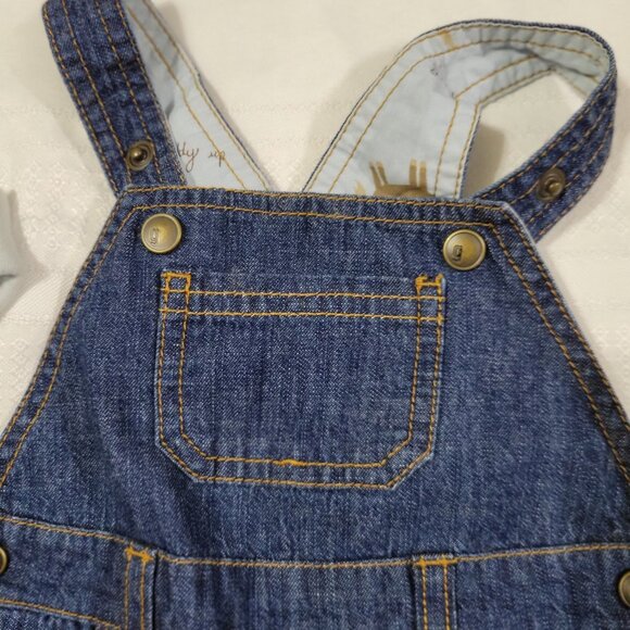 Gymboree EIEIO Pony EUC 3-6 month Overalls & NWT 3-6 Hat set. Mixed Bin Z33 - Picture 4 of 5